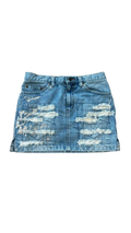 *HTF* hysteric glamour distressed mini skirt
