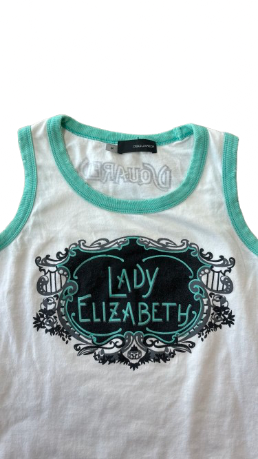 *HTF* Dsquared2 “Lady Elizabeth” tank