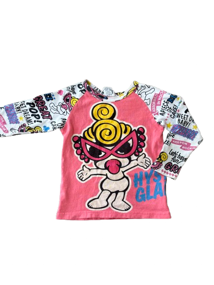 hysteric glamour mini “pink raglan”