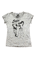 hysteric glamourxbettie paige zebra top
